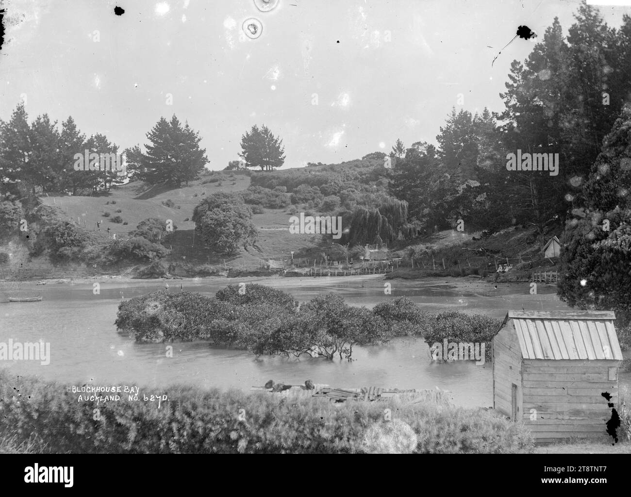Blockhouse Bay, Auckland, New Zealand, View of Blockhouse Bay, Auckland, New Zealand, looking